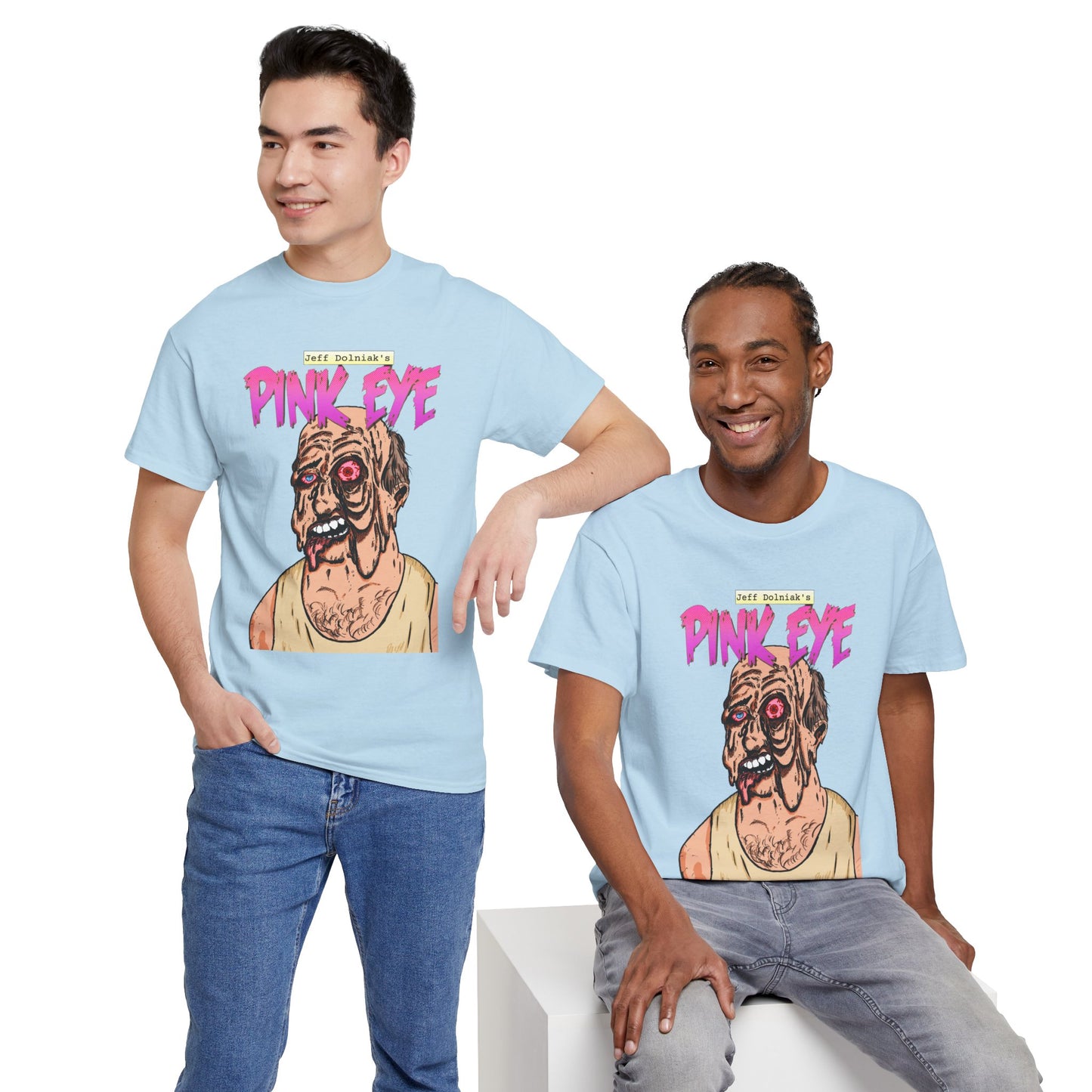 Pink Eye - Body Horror Illustration T-Shirt