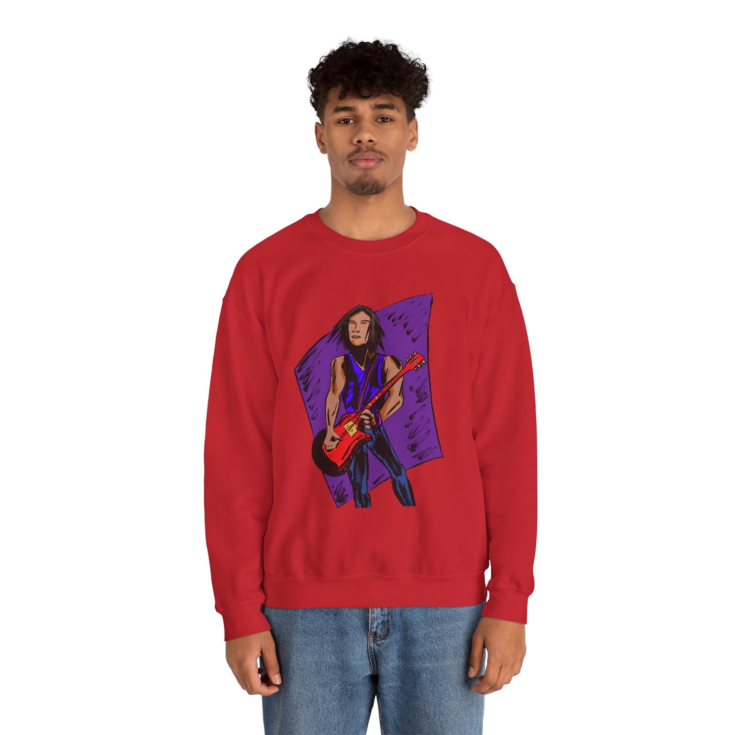 Rock Star Vintage Crewneck Sweatshirt