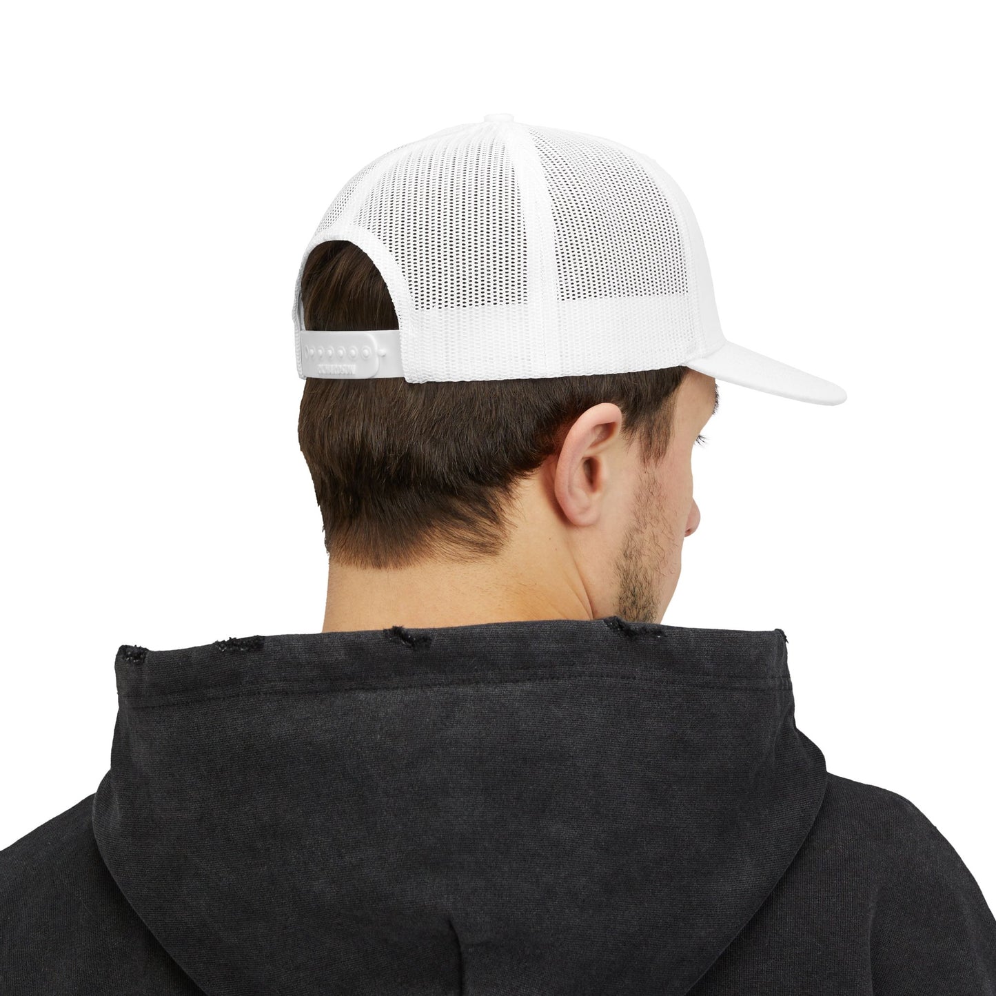 Gorilla Embroidered Snapback Trucker Cap — Casual Wildlife Hat for Outdoors & Everyday Wear