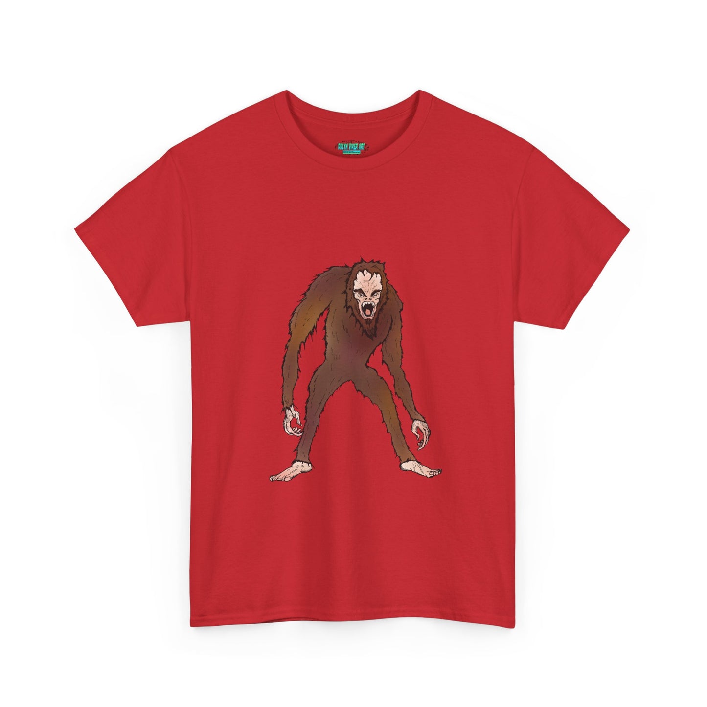 Bigfoot Sketch T‑Shirt — Retro Sasquatch Graphic Tee