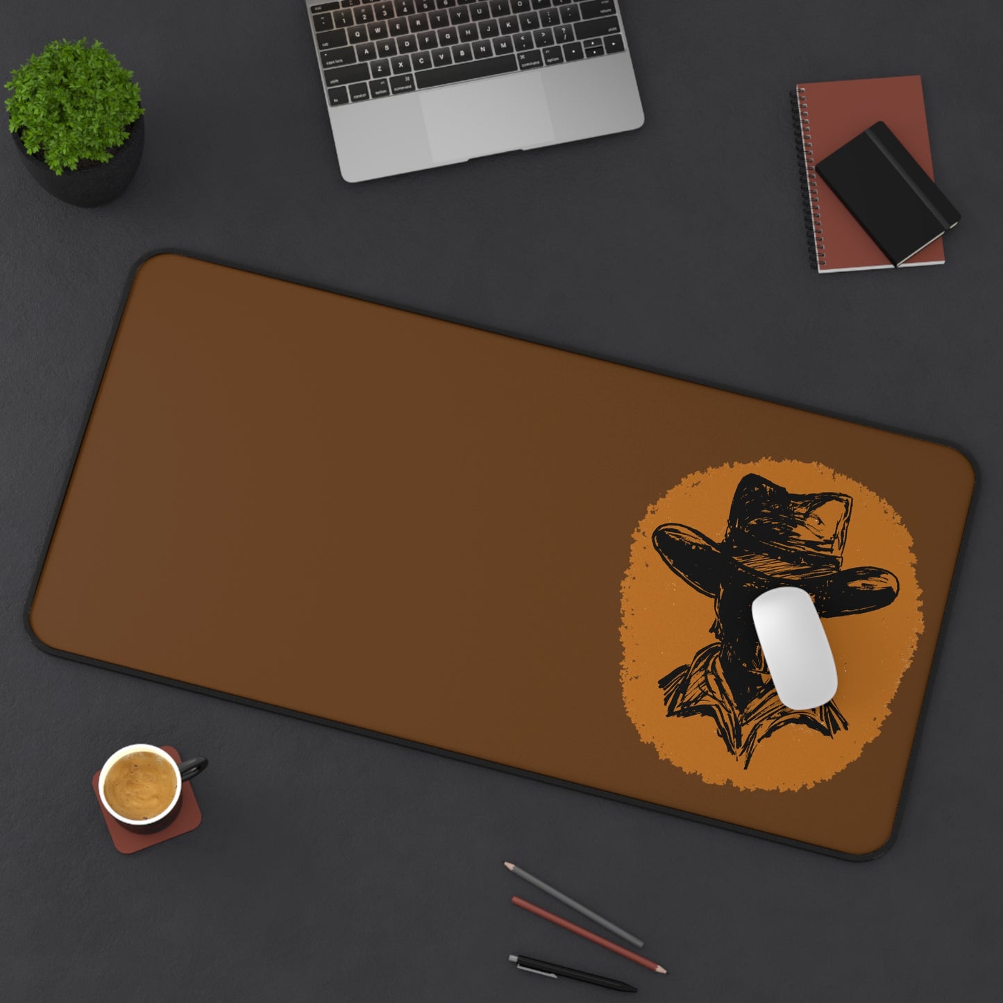 Old West Cowboy Desk Mat