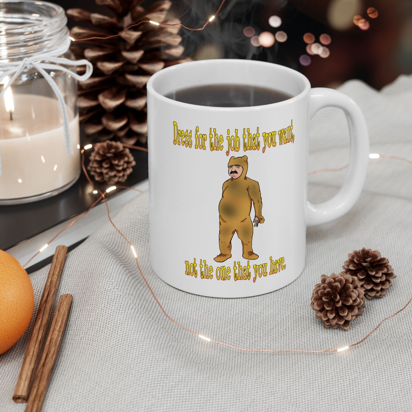 Inspirational Ceramic Mug - 11oz & 15oz - Perfect Gift for Motivation Lovers