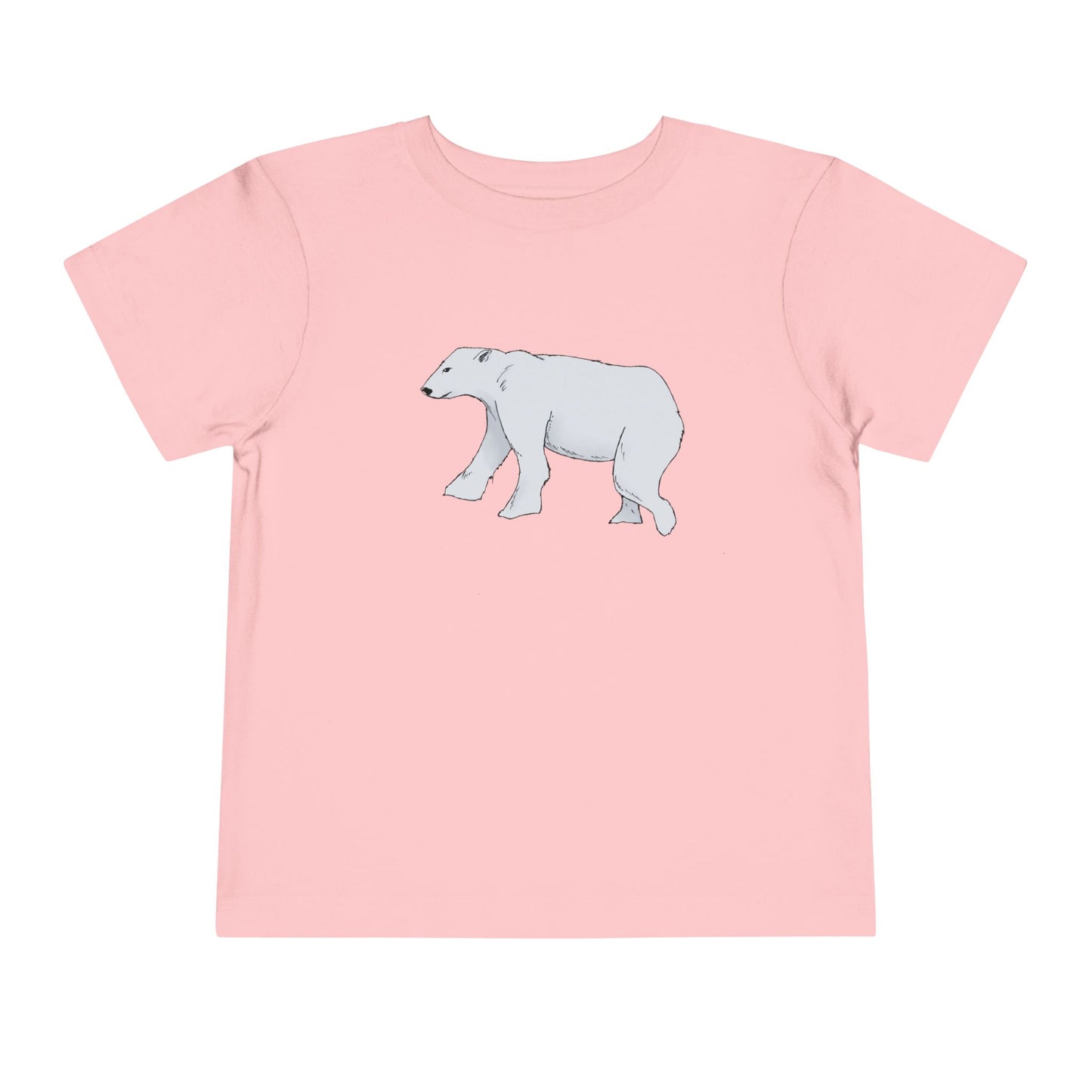 Polar Bear Toddler Tee — Cute Arctic Animal Shirt for Kids