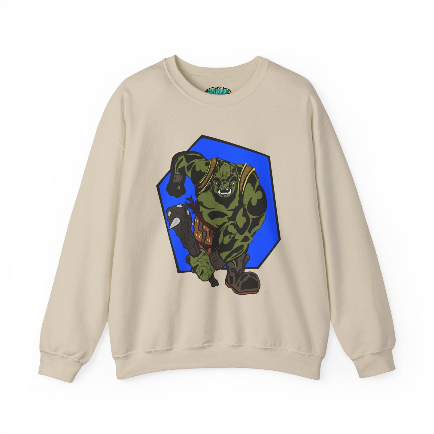 Rampaging Ogre Crewneck Sweatshirt for Marvel Fans