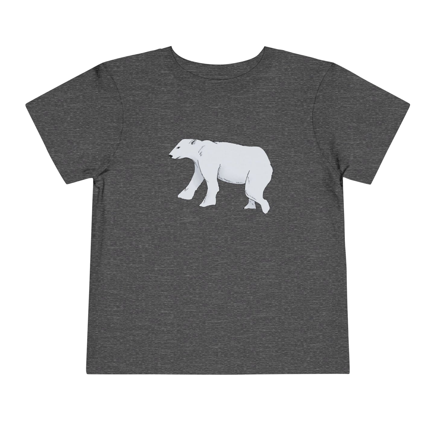 Polar Bear Toddler Tee — Cute Arctic Animal Shirt for Kids