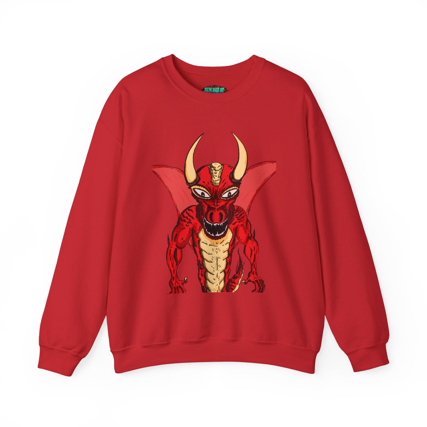 Fierce Dragon Unisex Crewneck Sweatshirt