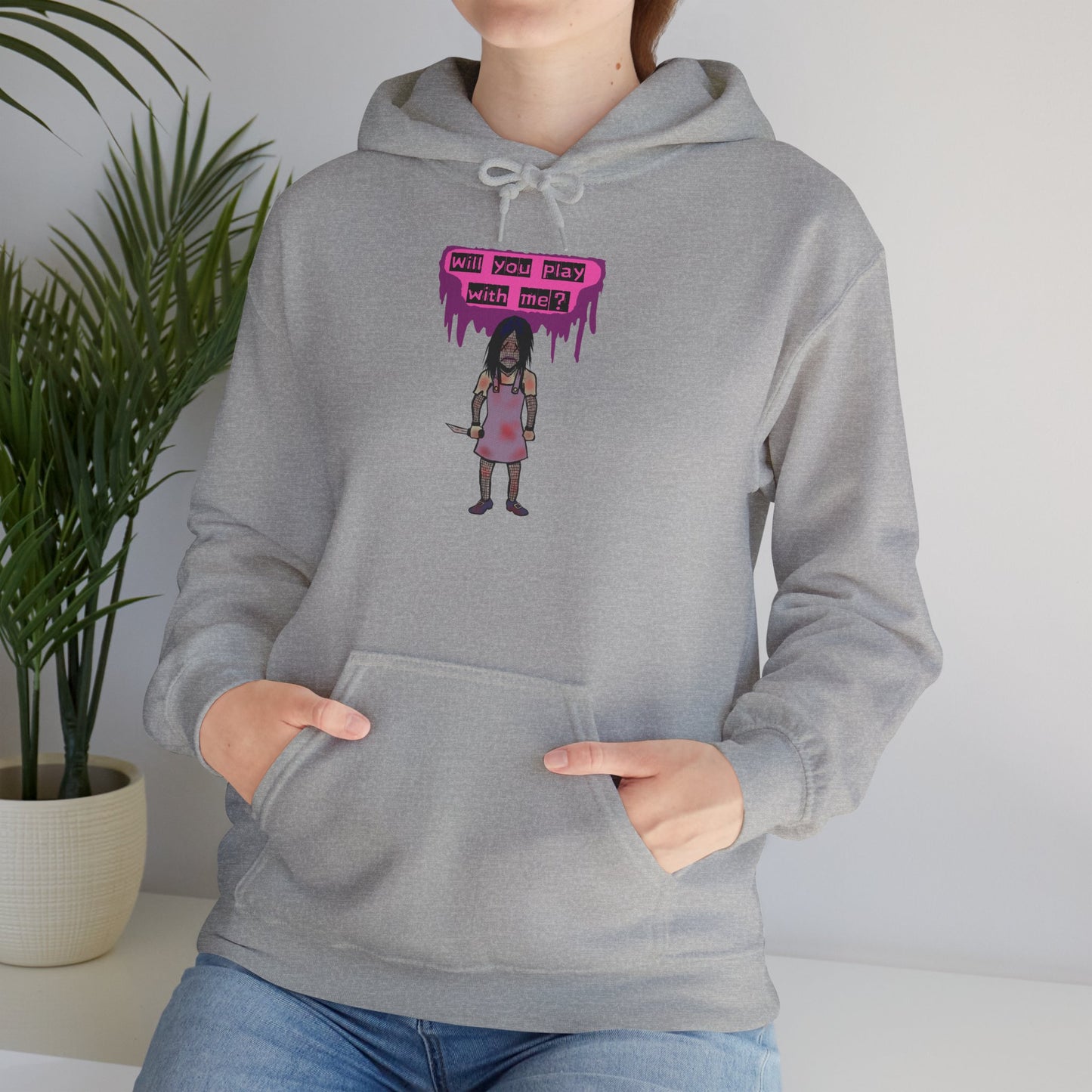 Cool Graphic Unisex Hoodie with Dripping Design, Stylish Sweatshirt, Casual Fashion, Streetwear Gift, Cozy Pullover