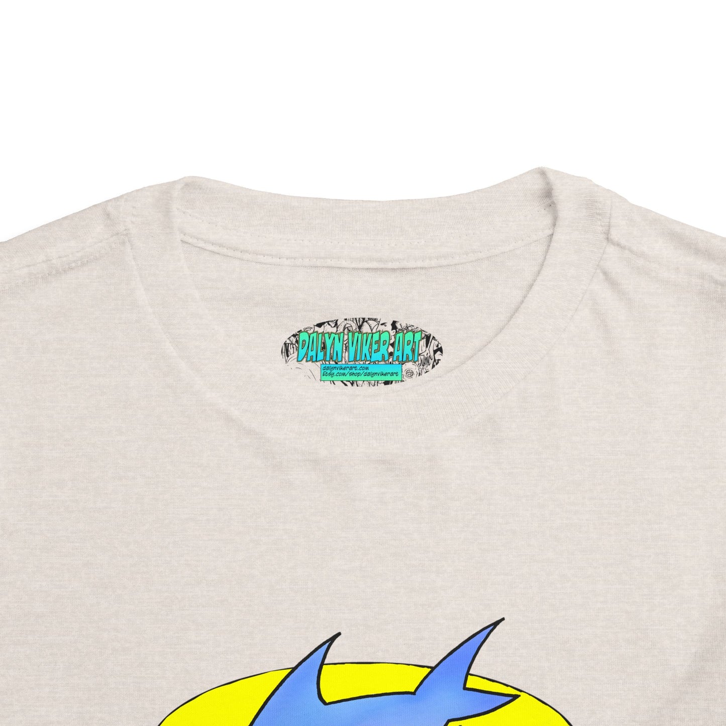 Toddler Shark Tee — Cute Blue Shark Graphic Kids Shirt