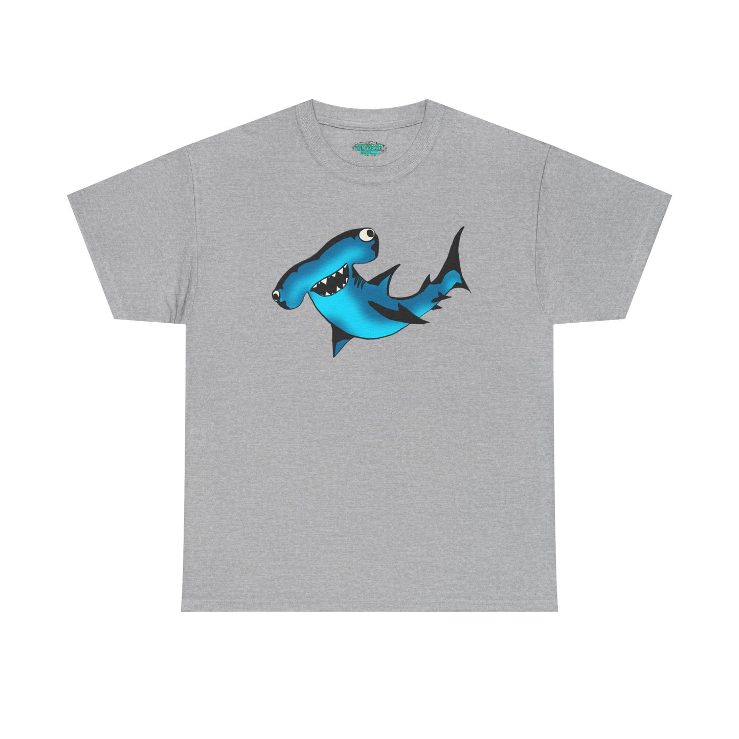 Funny Shark Unisex Heavy Cotton Tee - Perfect Summer Casual Wear