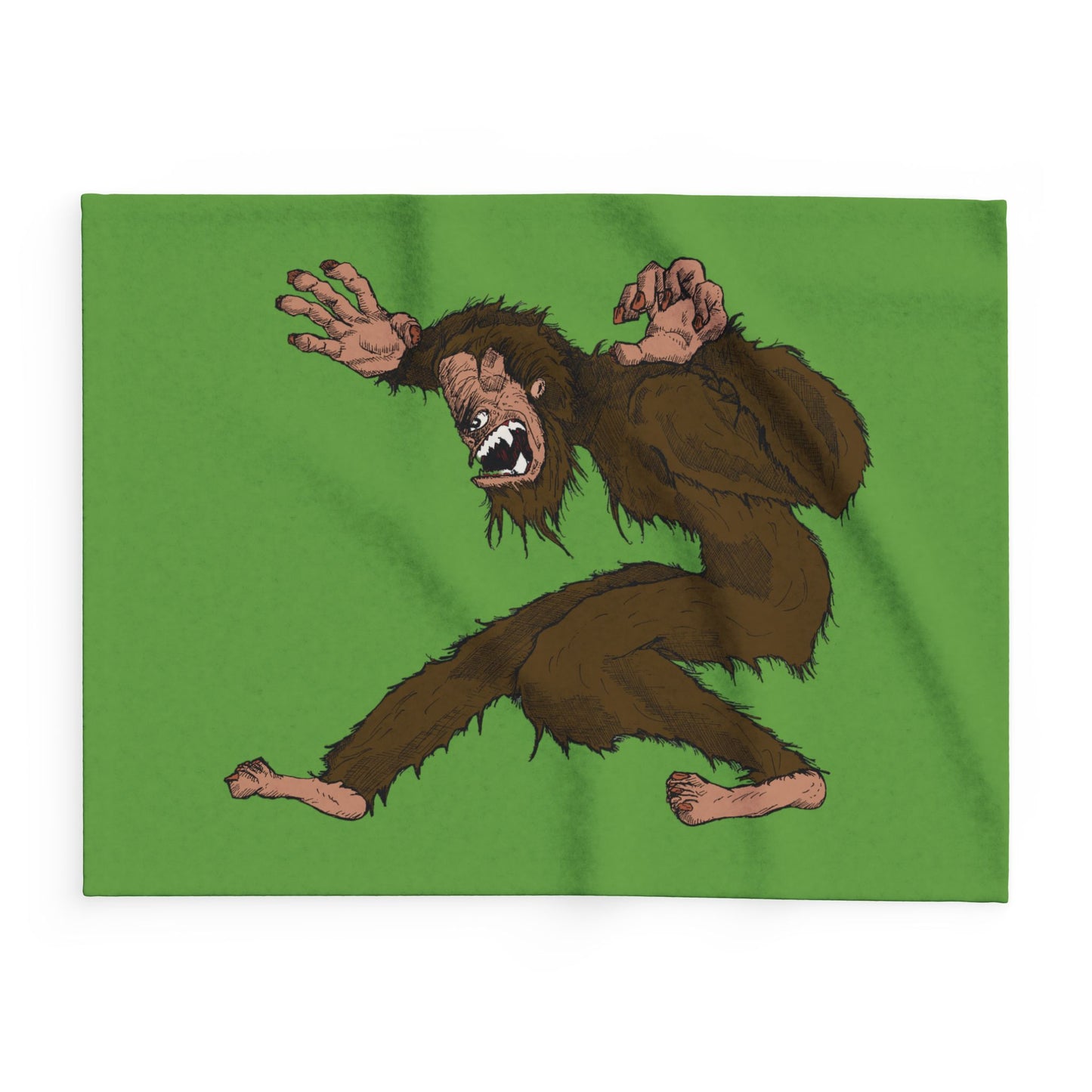 Berserker Bigfoot Arctic Fleece Blanket