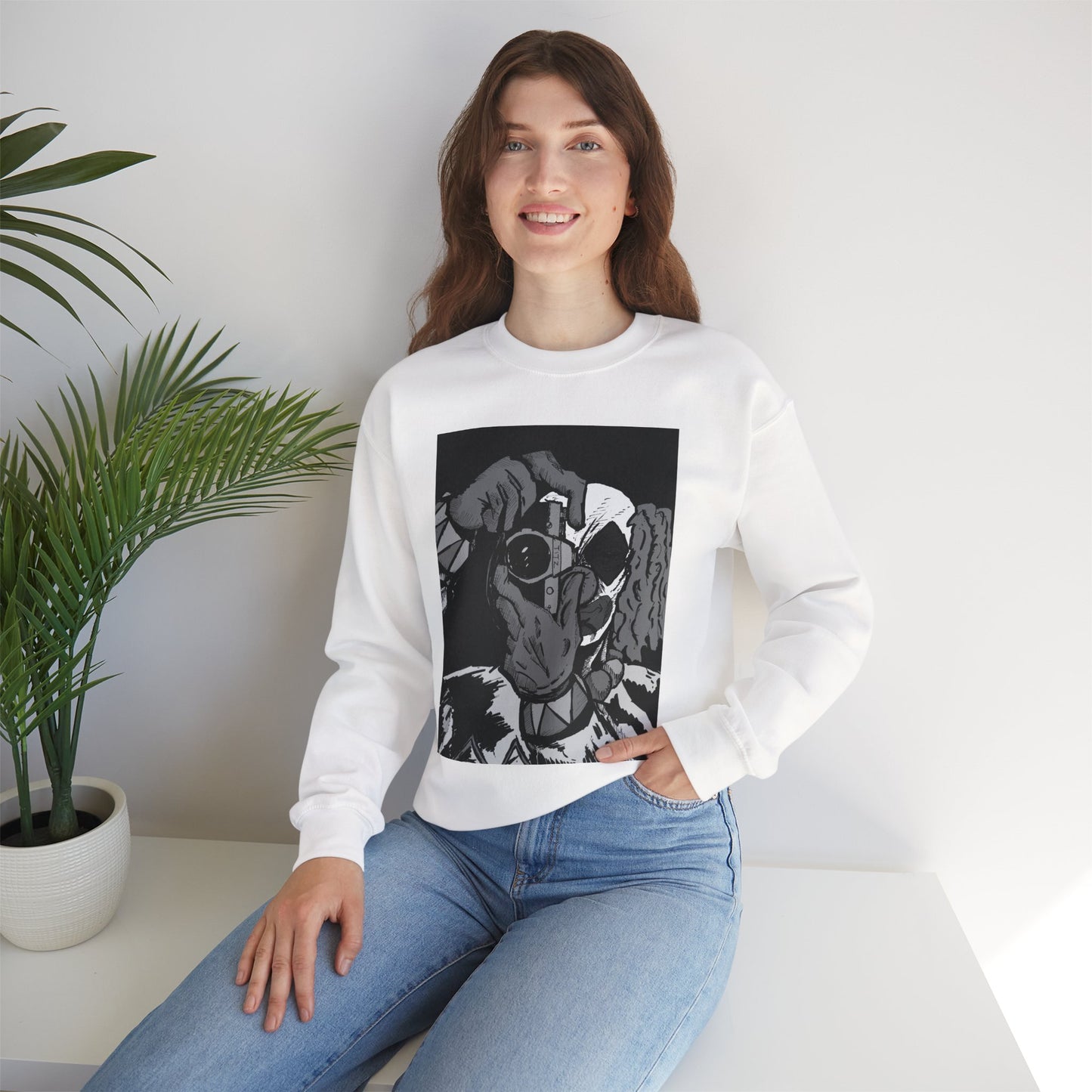 Blasto the Clown Retro Homage Photographer Sweatshirt