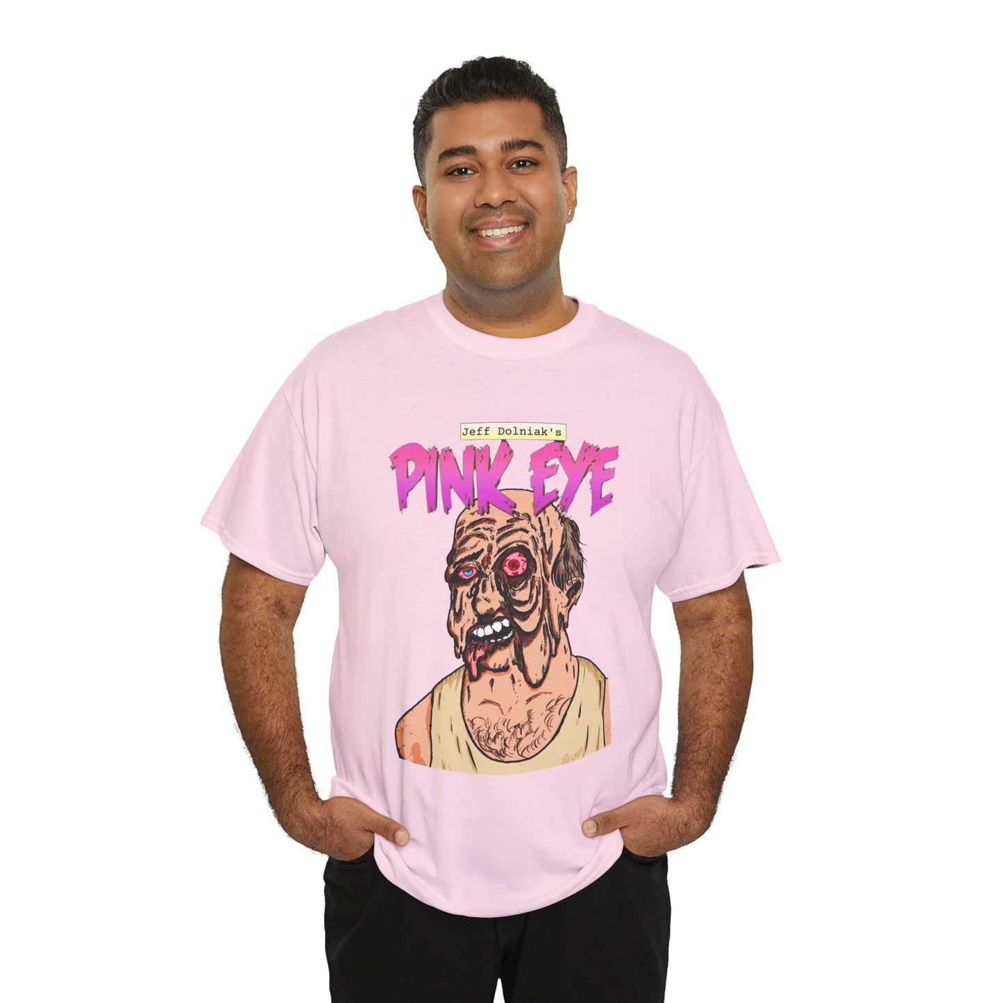 Pink Eye - Body Horror Illustration T-Shirt