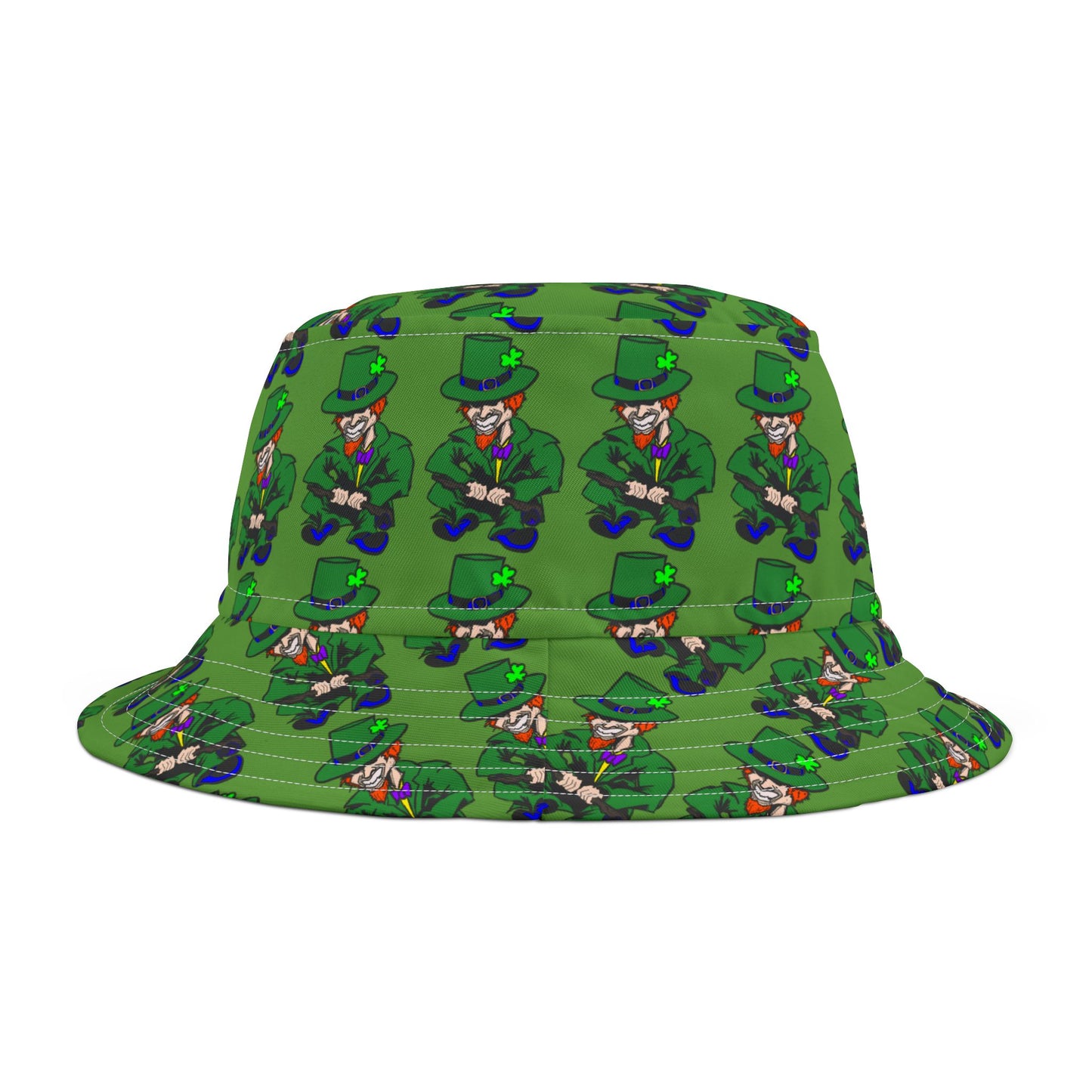 Lucky Leprechaun Bucket Hat - St. Patrick's Day Fashion Accessory