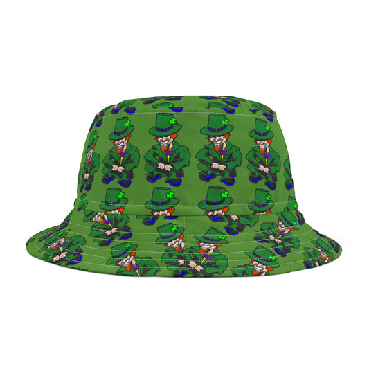 Lucky Leprechaun Bucket Hat - St. Patrick's Day Fashion Accessory