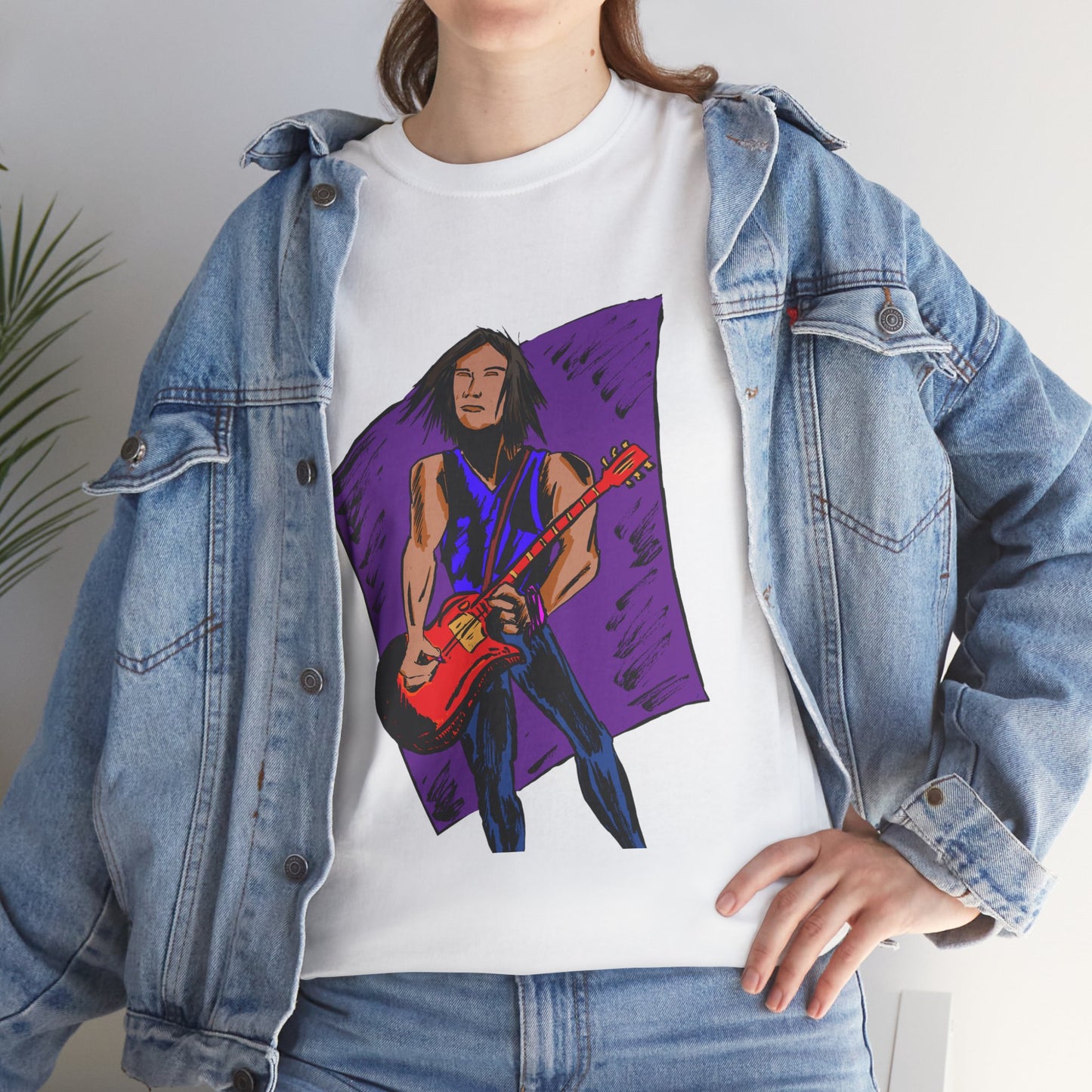 Rockstar Graphic Tee, Music Lover Shirt, Unisex Cotton T-Shirt, Gift for Musicians, Festival Outfit