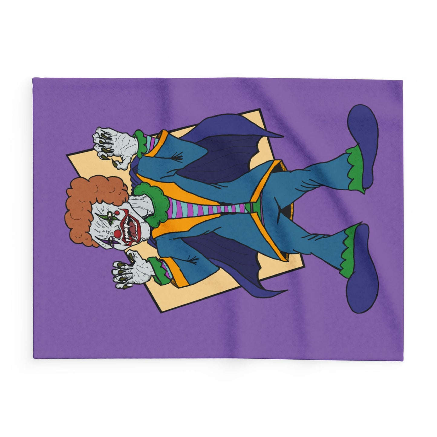 Vampire Clown Arctic Fleece Blanket