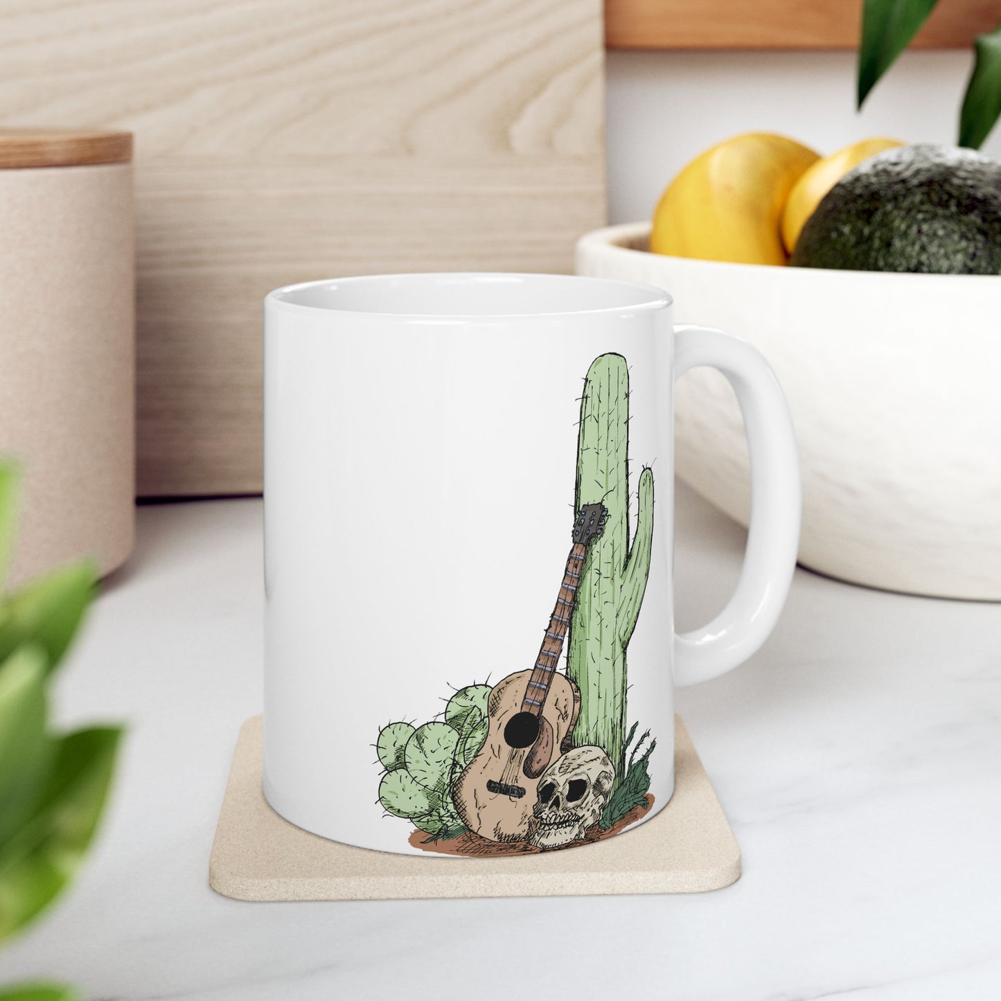 Cactus Ceramic Mug | Eco-Friendly Coffee Cup | Cute Plant Lover Gift | Home Decor | Greenery Lover Mug | Housewarming Gift