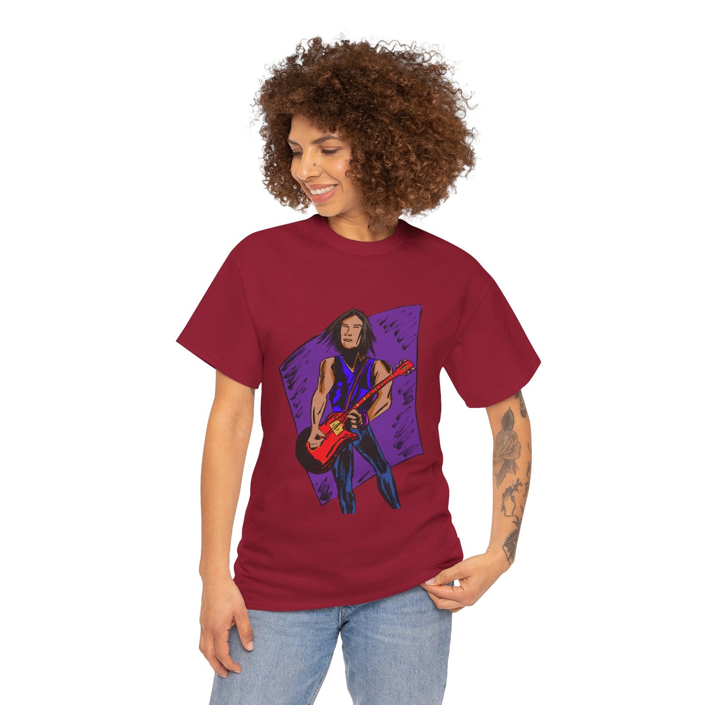 Rockstar Graphic Tee, Music Lover Shirt, Unisex Cotton T-Shirt, Gift for Musicians, Festival Outfit