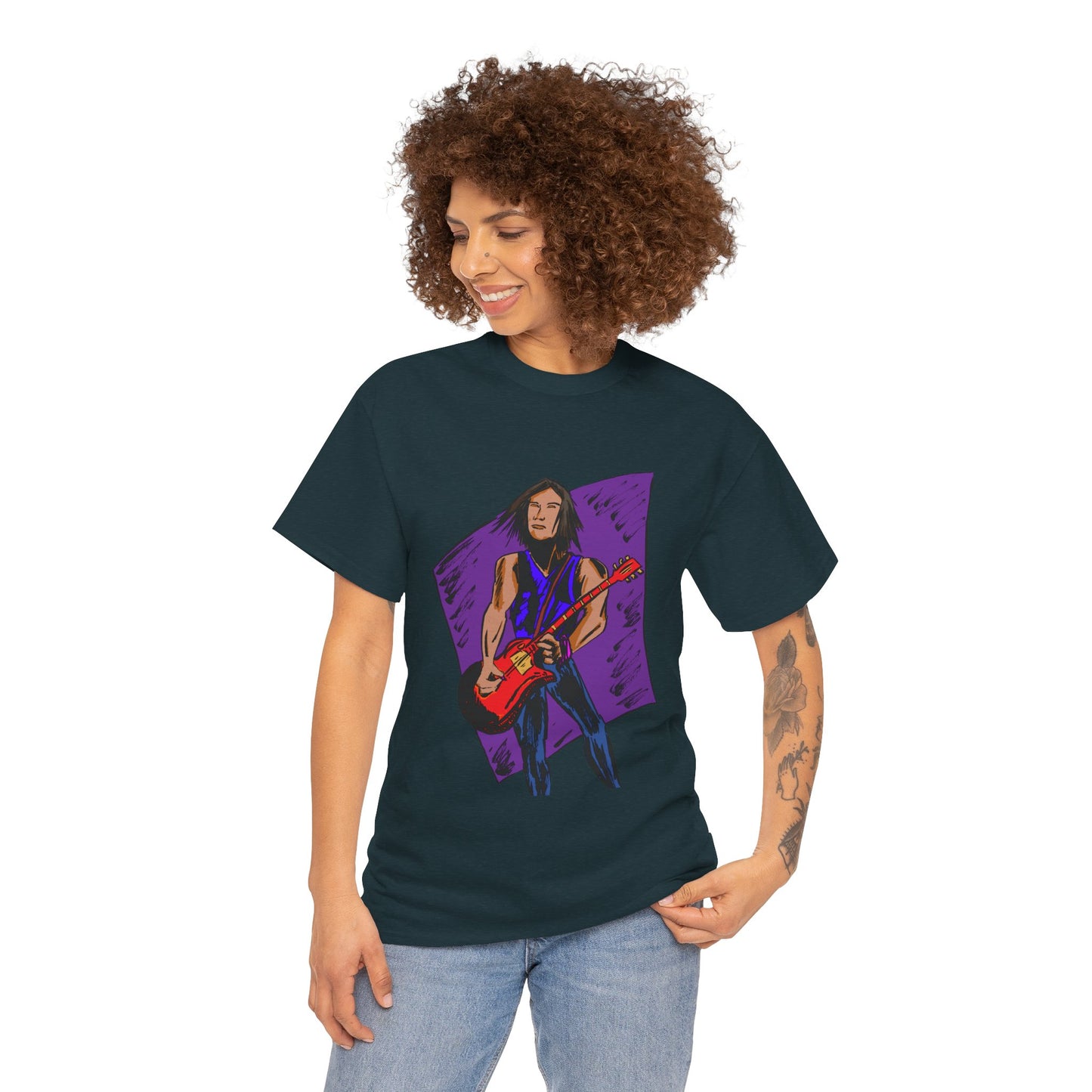 Rockstar Graphic Tee, Music Lover Shirt, Unisex Cotton T-Shirt, Gift for Musicians, Festival Outfit