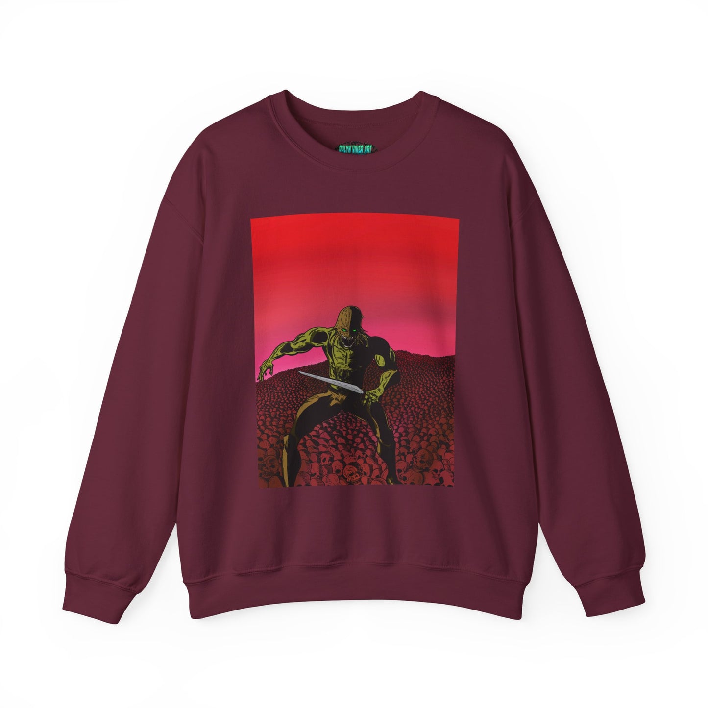 Retro Skull Master Graphic Unisex Crewneck Sweatshirt
