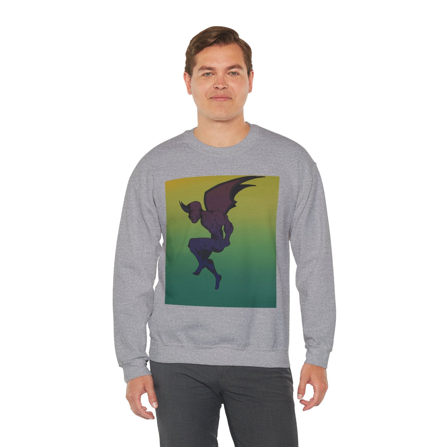 Gradient Demon Unisex Heavy Blend™ Crewneck Sweatshirt