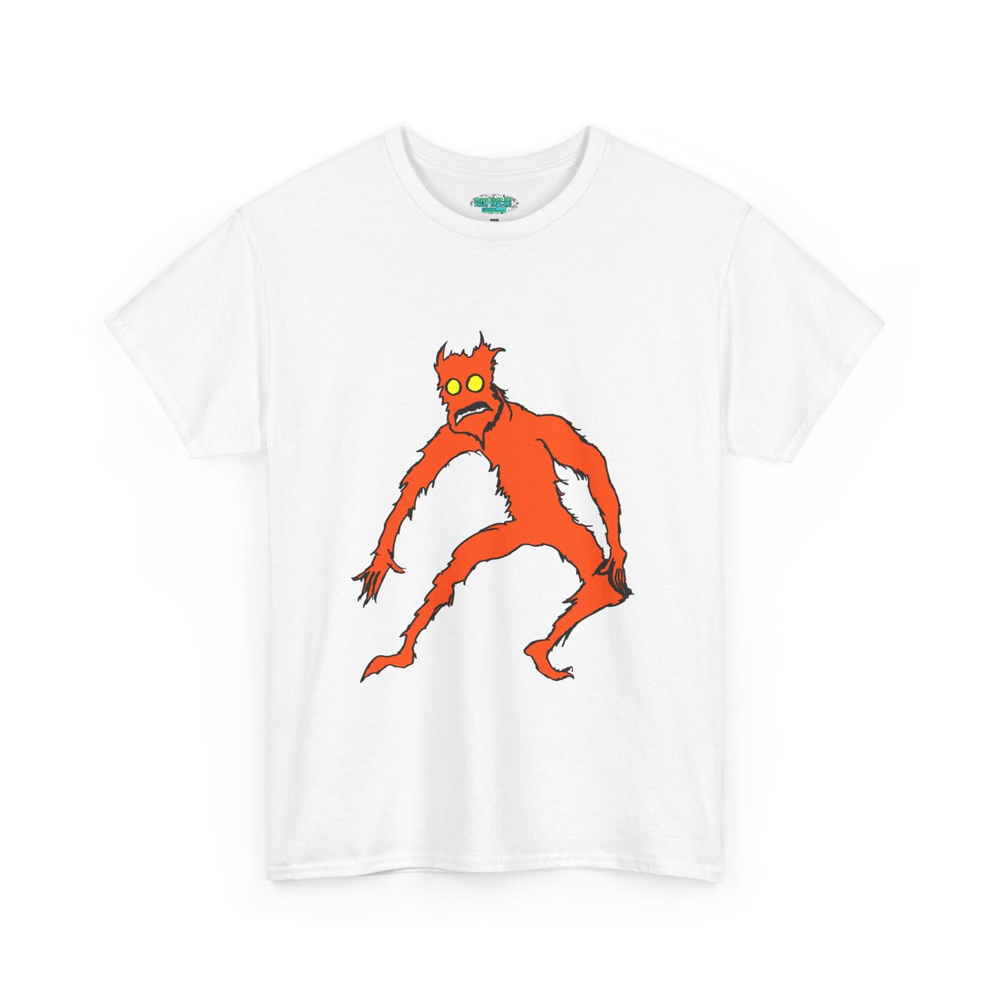 Funky Monster Graphic Tee - Unisex Heavy Cotton T-Shirt