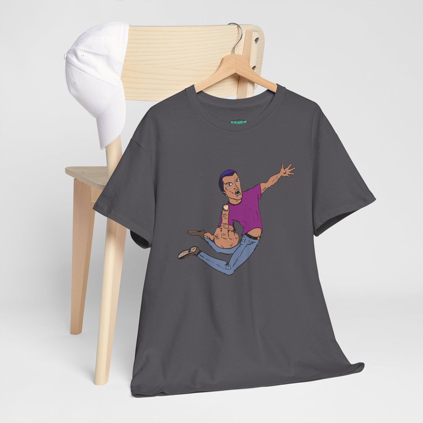 Giving a Flying F... Whimsical Graphic Tee for Creative Souls, Casual Wear, Unique Gift, Fun Statement Tee, Trendy Apparel