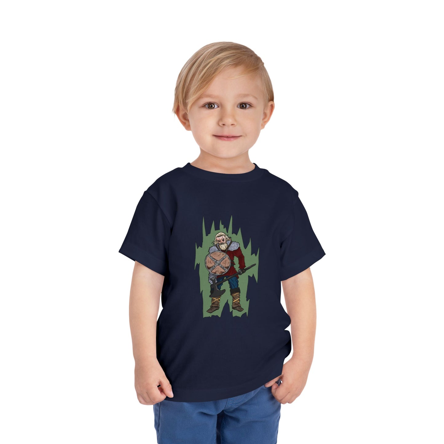 Toddler Tee — Viking Warrior Graphic Shirt
