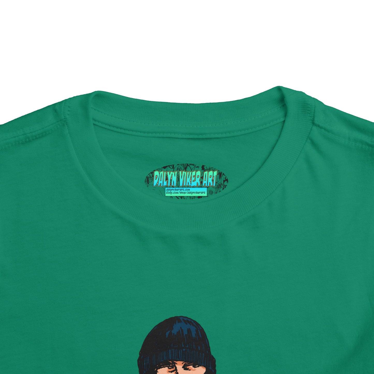 Toddler Tee — Cute Rude Skater Dude Kid Skateboard Graphic Shirt