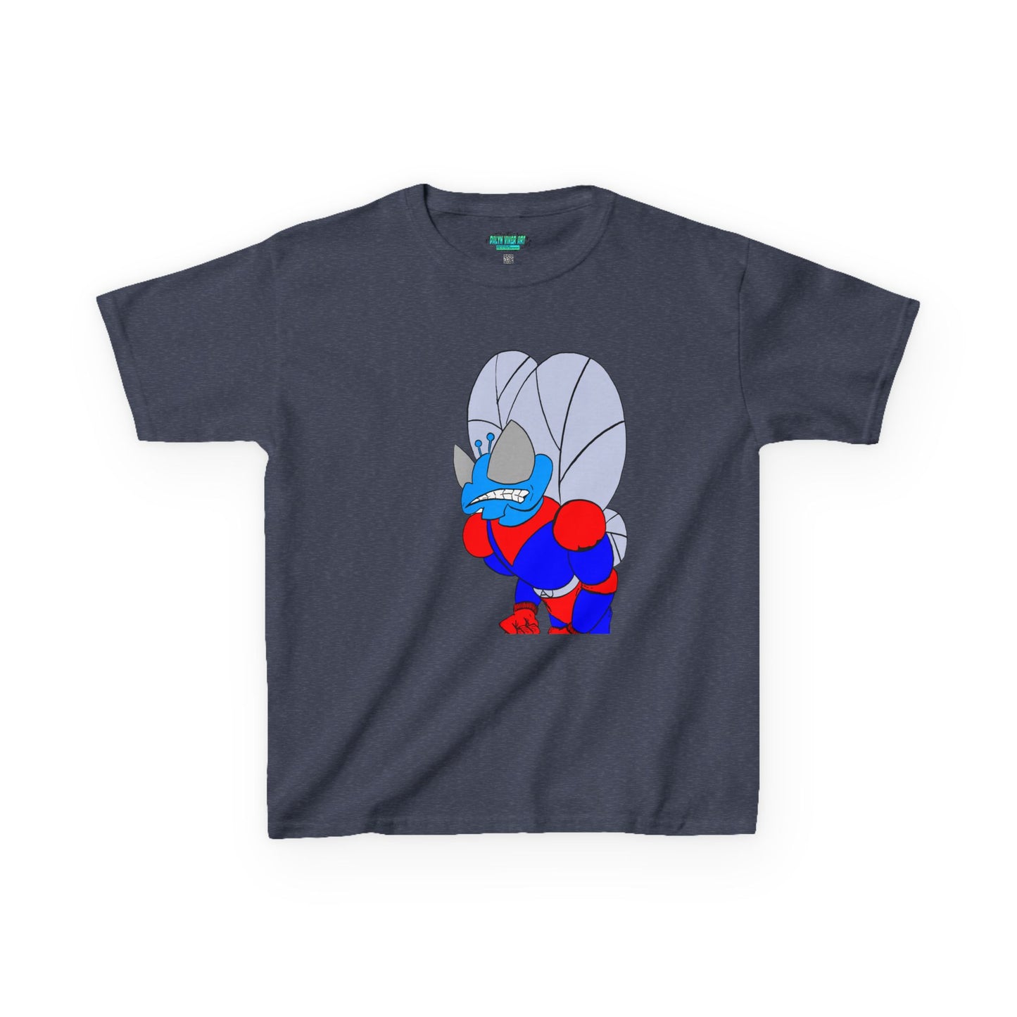 The Astound Astro-Fly - Ready for the Next Case - Playful Cartoon Kids Tee - Fun and Colorful Design