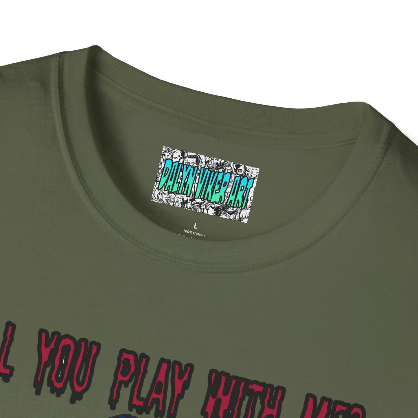 Will You Play With Me?  Unisex Softstyle T-Shirt