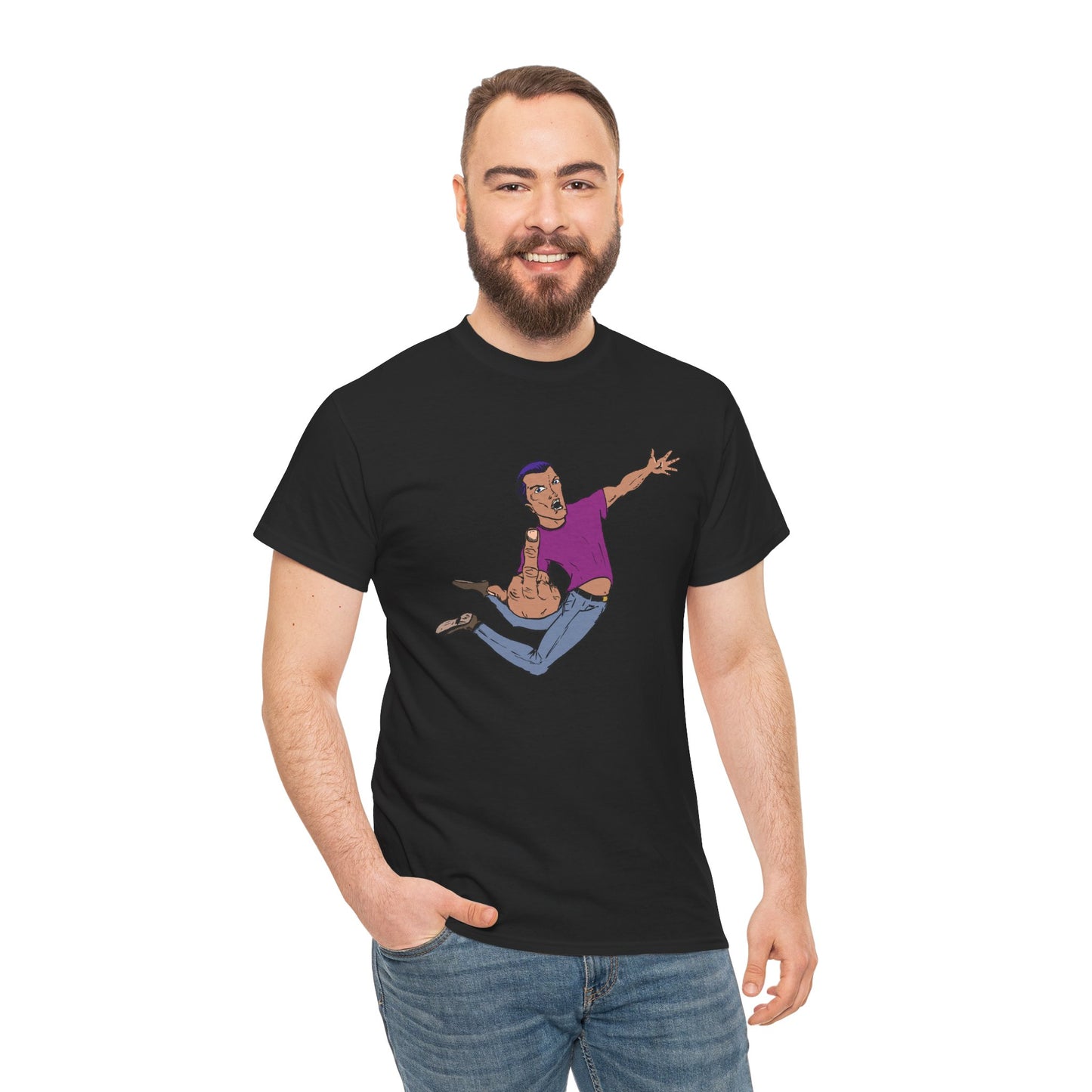 Giving a Flying F... Whimsical Graphic Tee for Creative Souls, Casual Wear, Unique Gift, Fun Statement Tee, Trendy Apparel