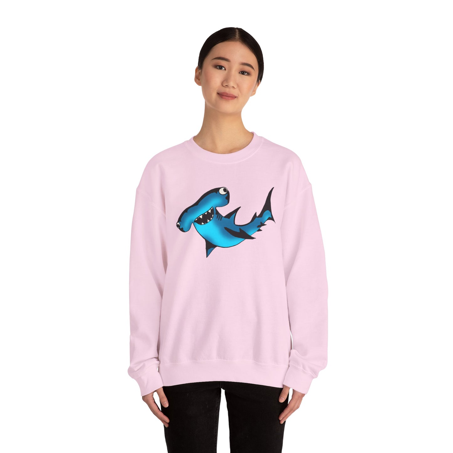 Harley Hammerhead Cute Shark Graphic Unisex Sweatshirt