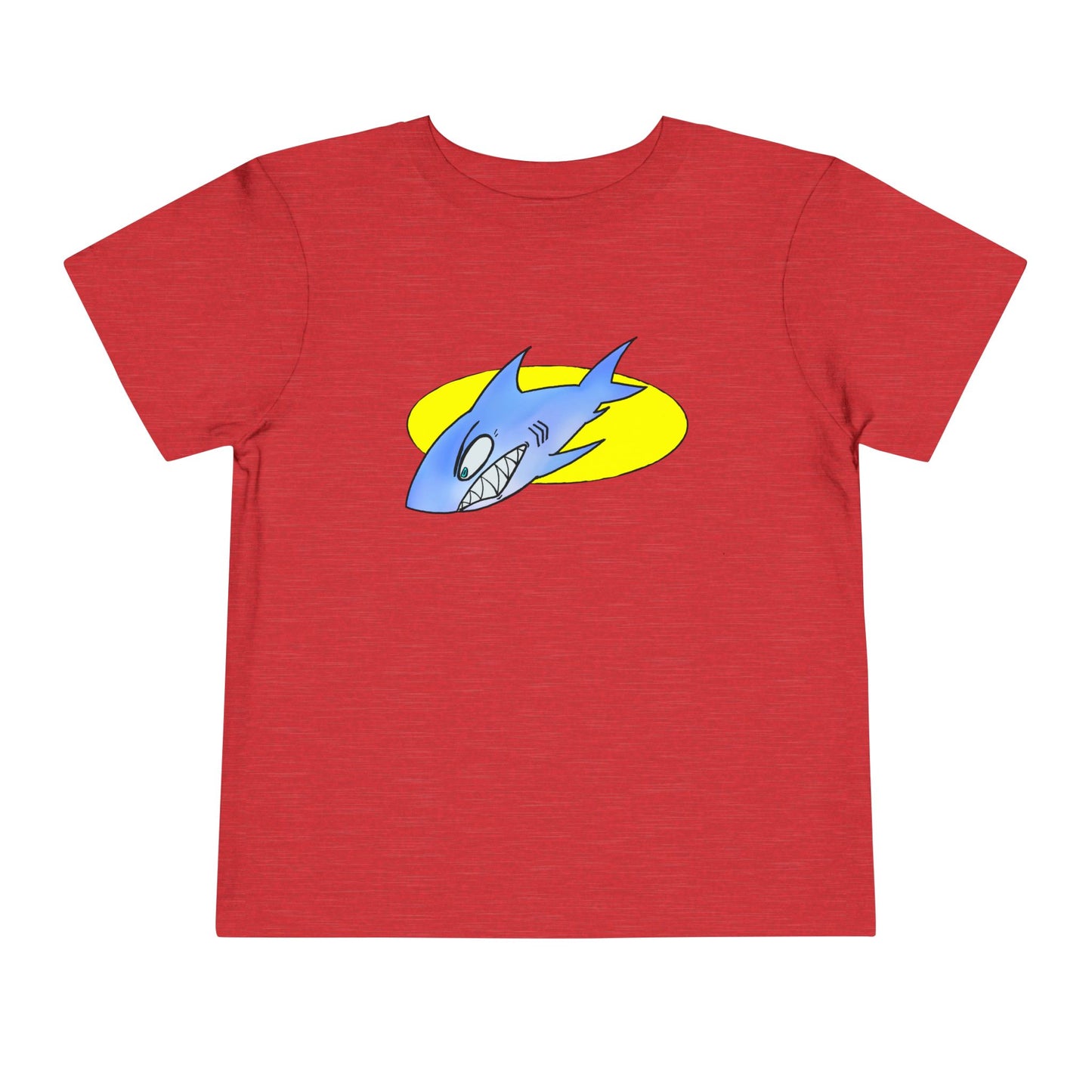 Toddler Shark Tee — Cute Blue Shark Graphic Kids Shirt