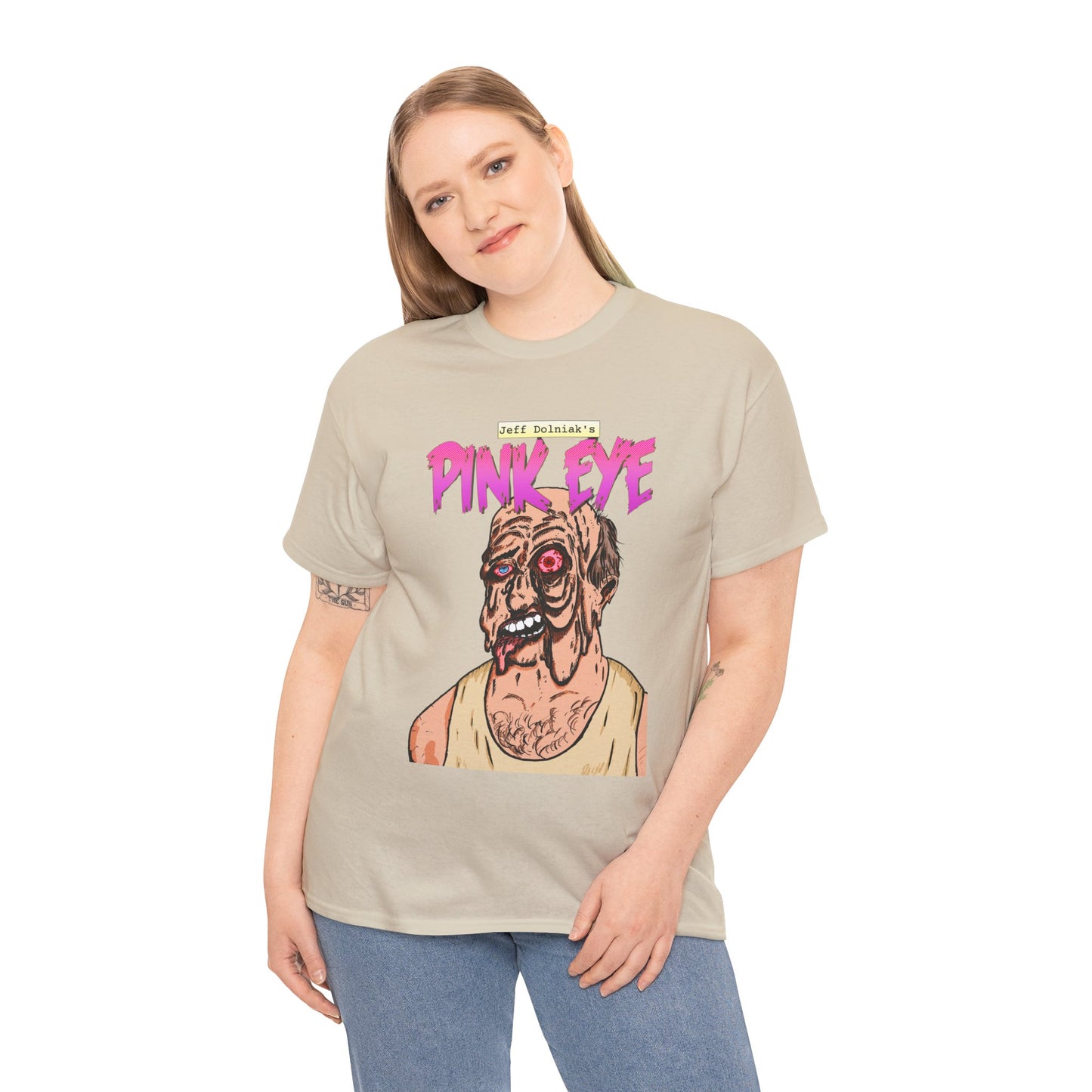 Pink Eye - Body Horror Illustration T-Shirt
