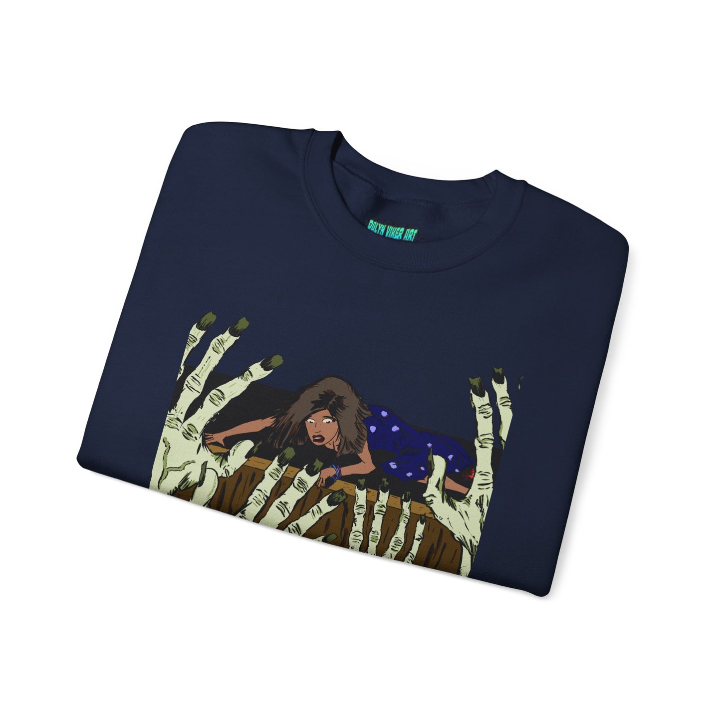 Haunting Hands Crewneck Sweatshirt - Unisex Heavy Blend™