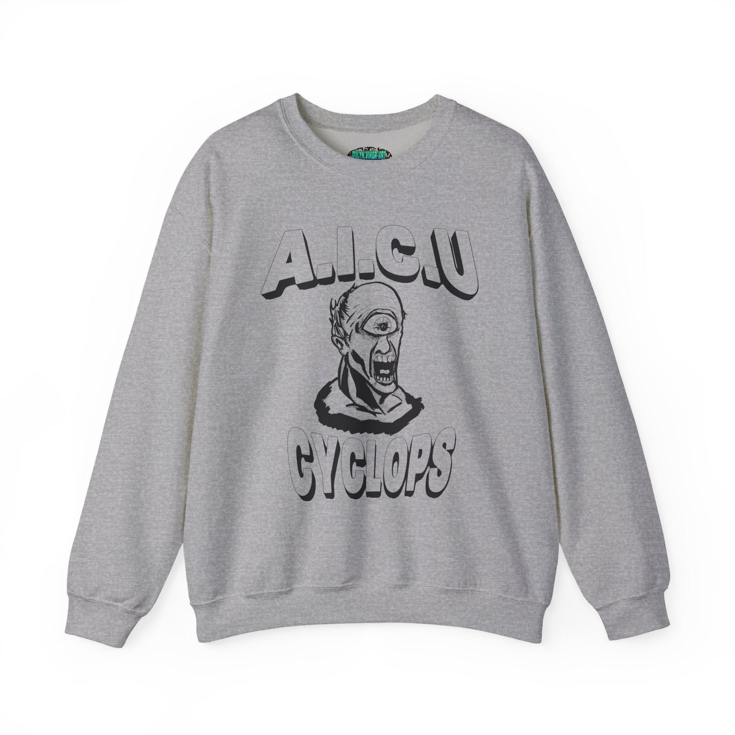 Vintage AICU Cyclops Crewneck Sweatshirt for Unique Style