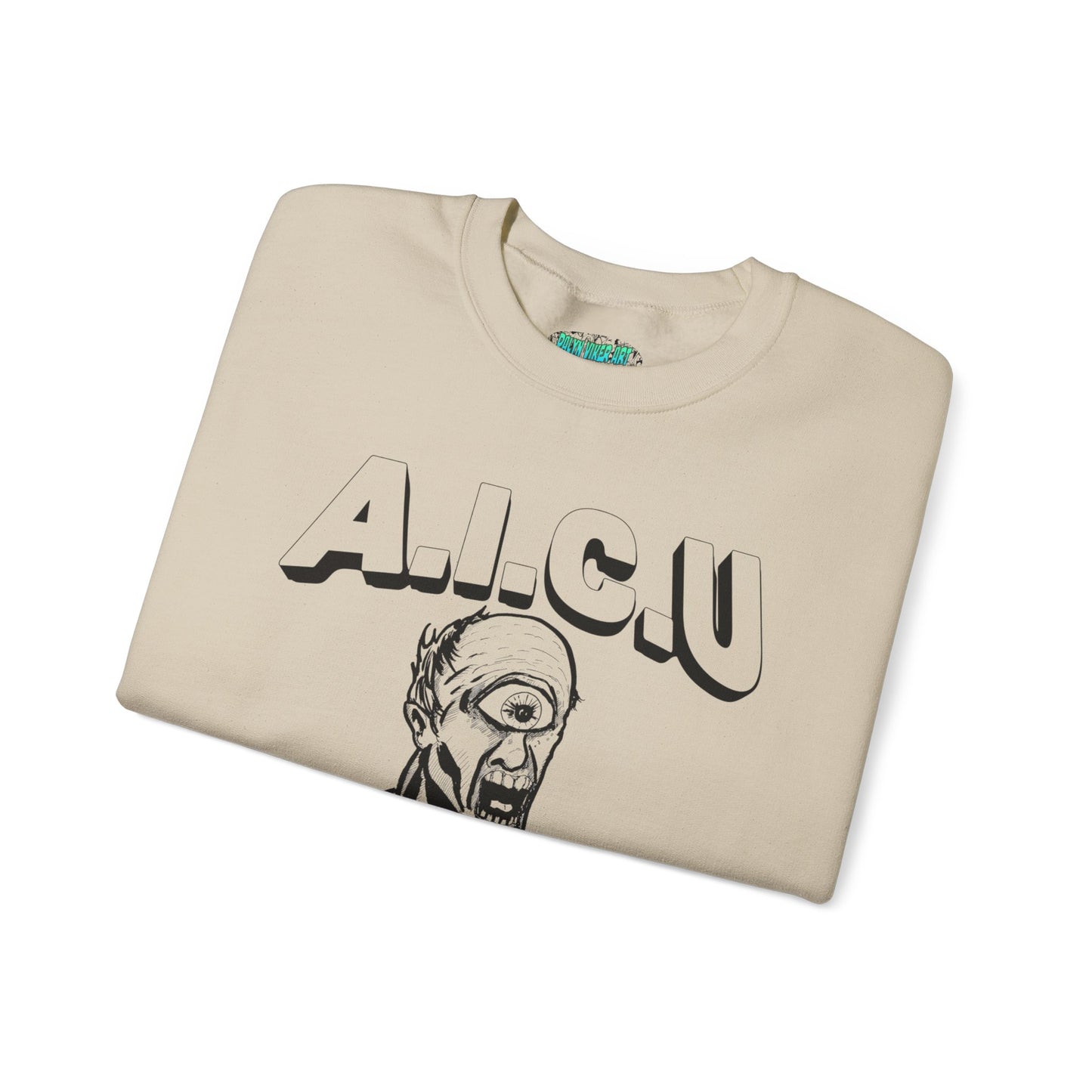 Vintage AICU Cyclops Crewneck Sweatshirt for Unique Style