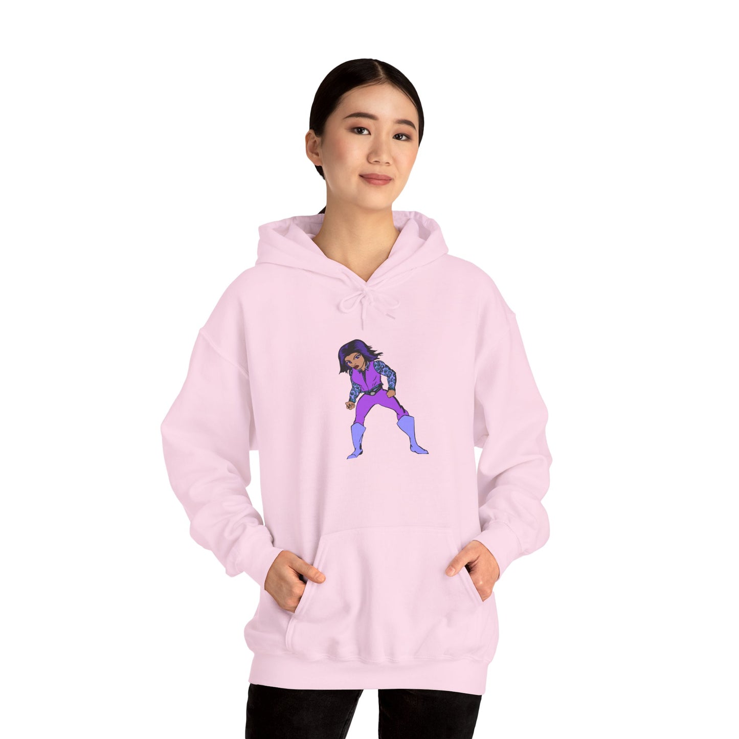 Funky Superhero Hoodie: Unisex Sweatshirt, Cozy Gift for Cartoon Lovers, Perfect for Comfy Days, Great for Halloween