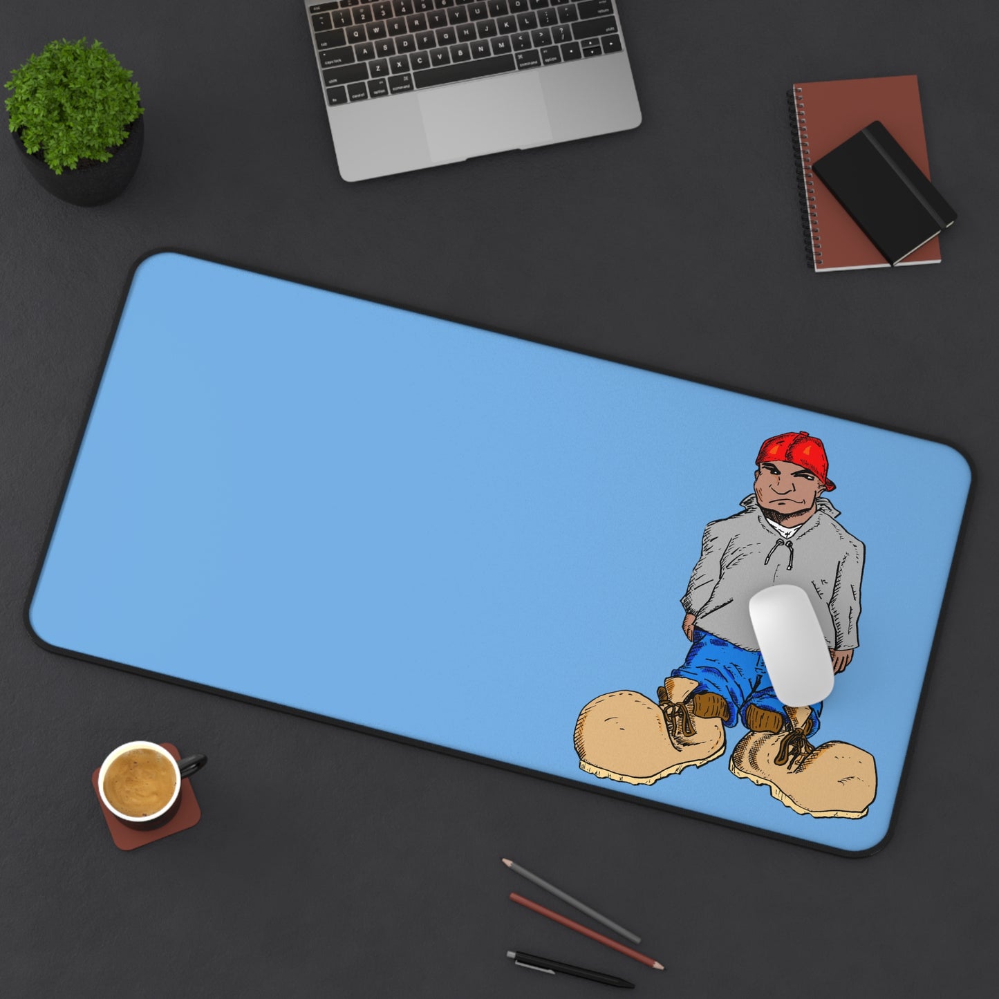 Original Character "Boots" Desk Mat