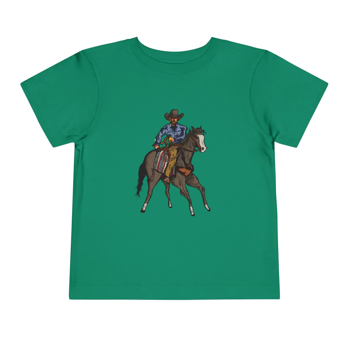 Cowboy on Horse Toddler Tee