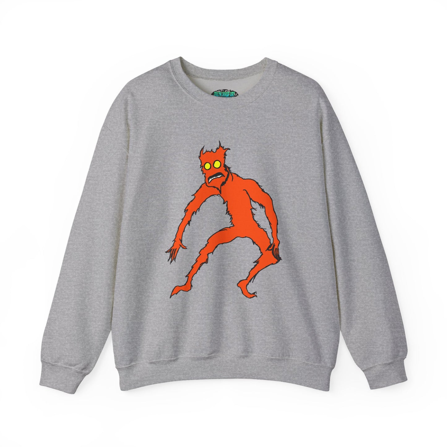 Spooky Monster Crewneck Sweatshirt