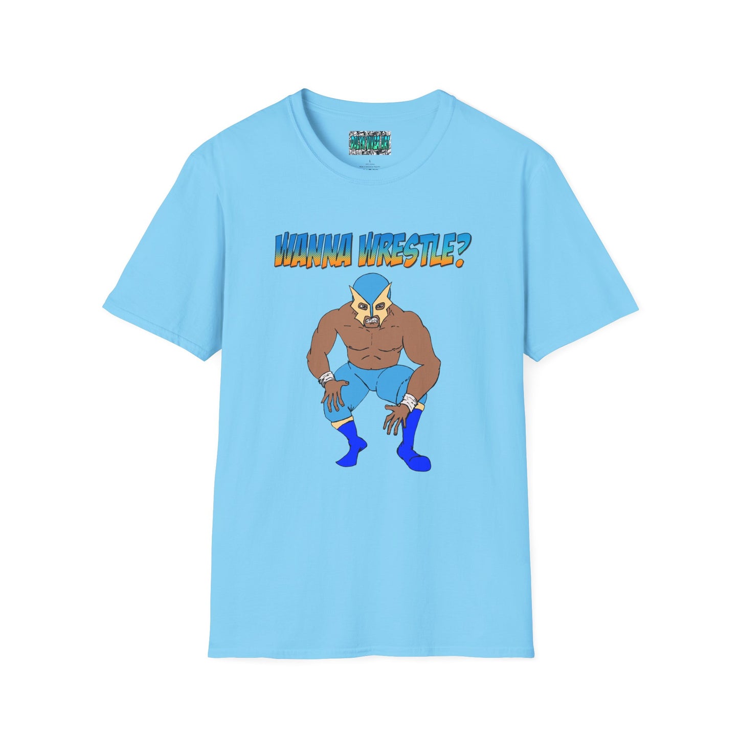 Wanna Wrestle? Unisex Softstyle T-Shirt