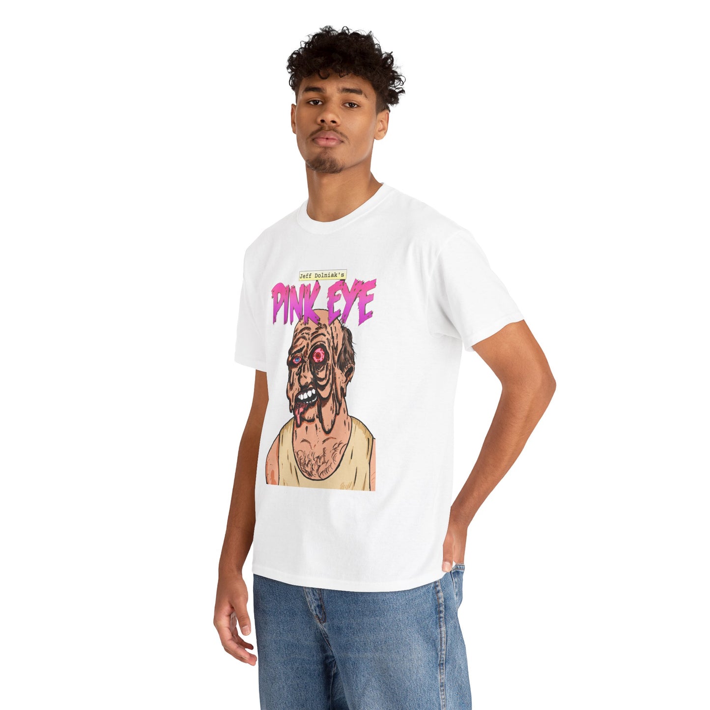 Pink Eye - Body Horror Illustration T-Shirt