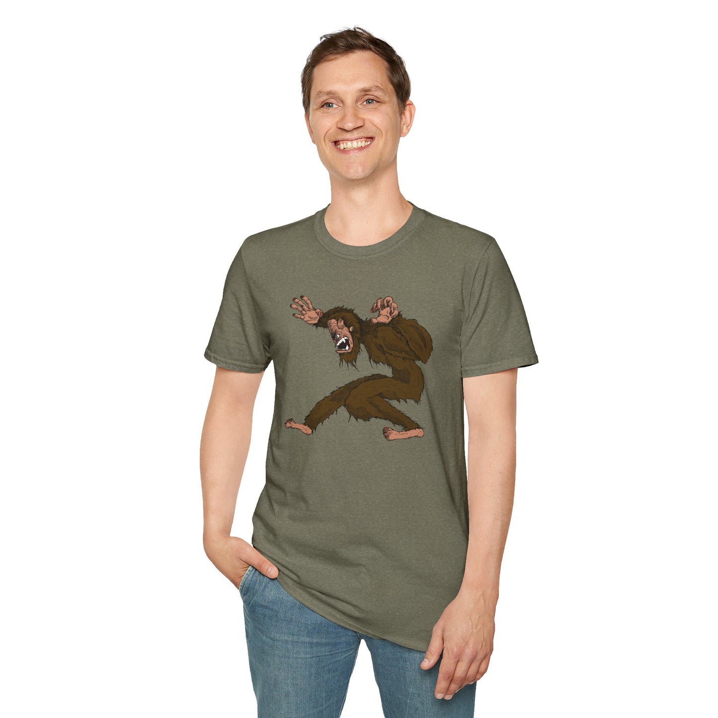 Berserker Bigfoot Unisex Softstyle T-Shirt