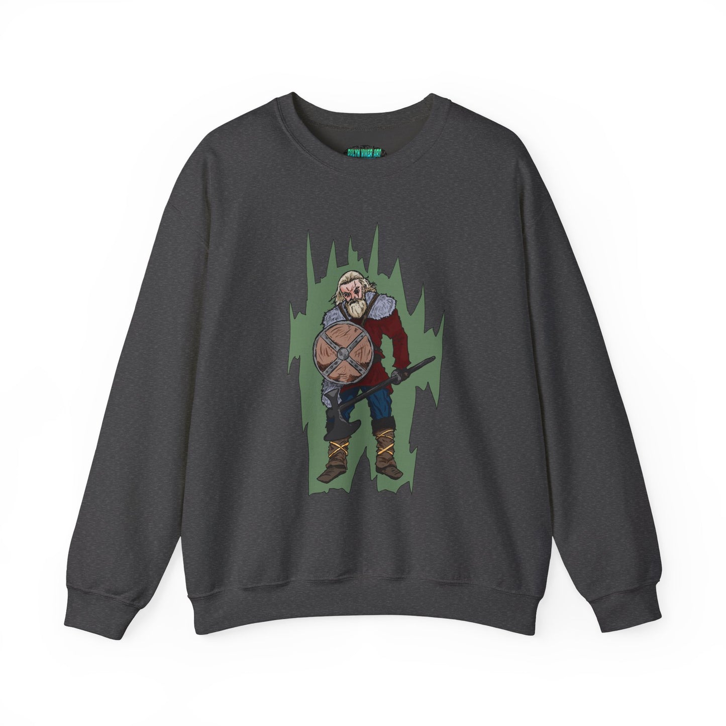 Viking Warrior Sweatshirt - Unisex Heavy Blend Crewneck