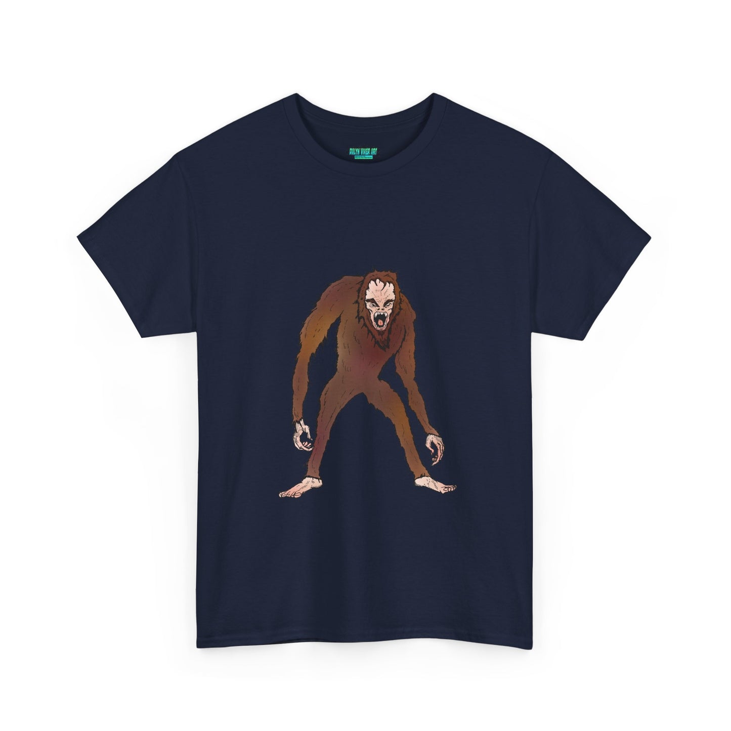 Bigfoot Sketch T‑Shirt — Retro Sasquatch Graphic Tee