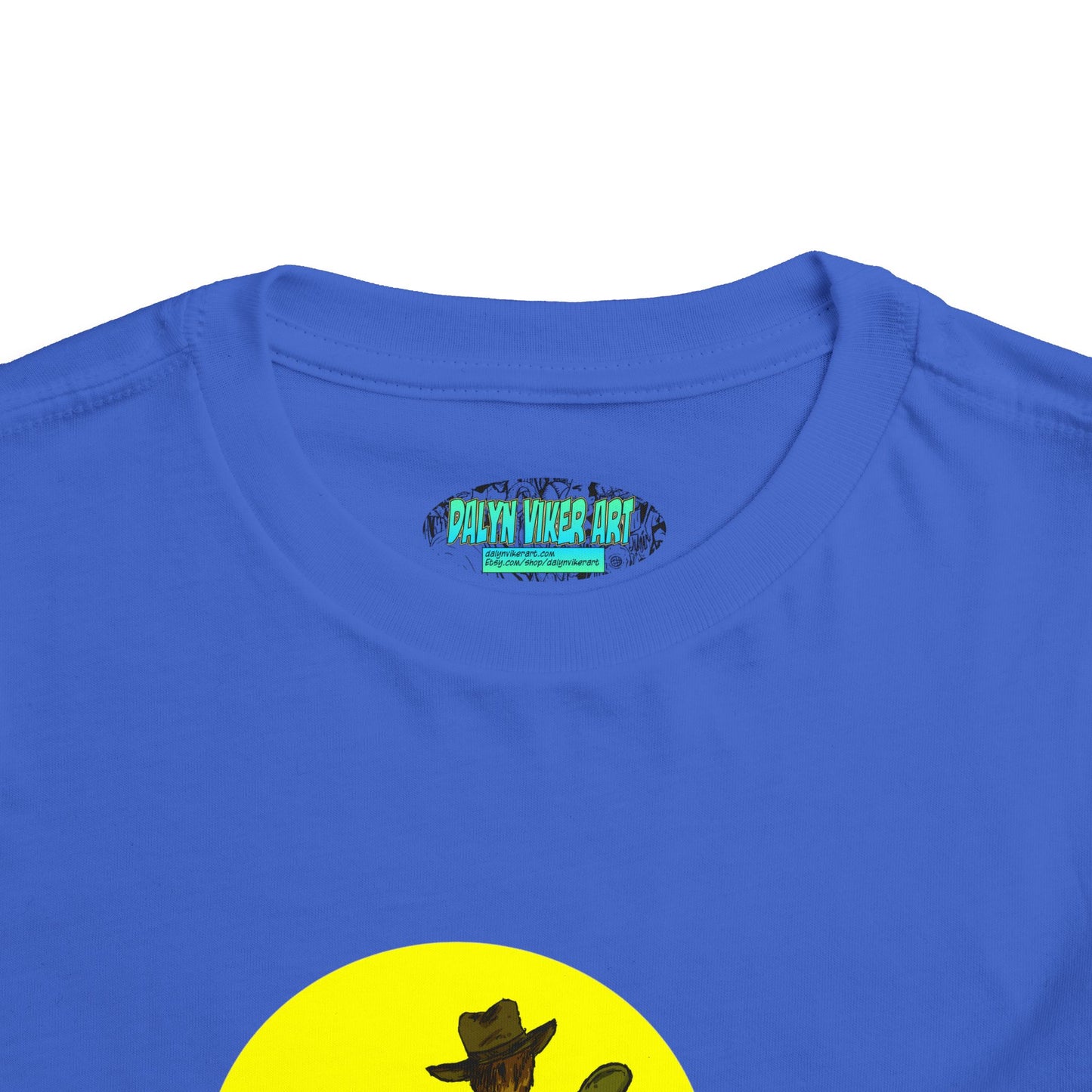 Toddler Tee — Colorful Cowboy Guitar Kids Shirt