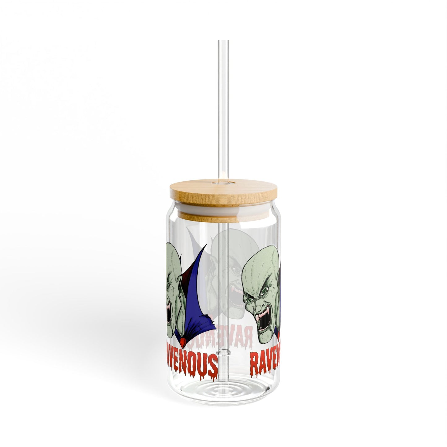 Sipper Glass - Ravenous Bloodthirsty Vampire 16oz