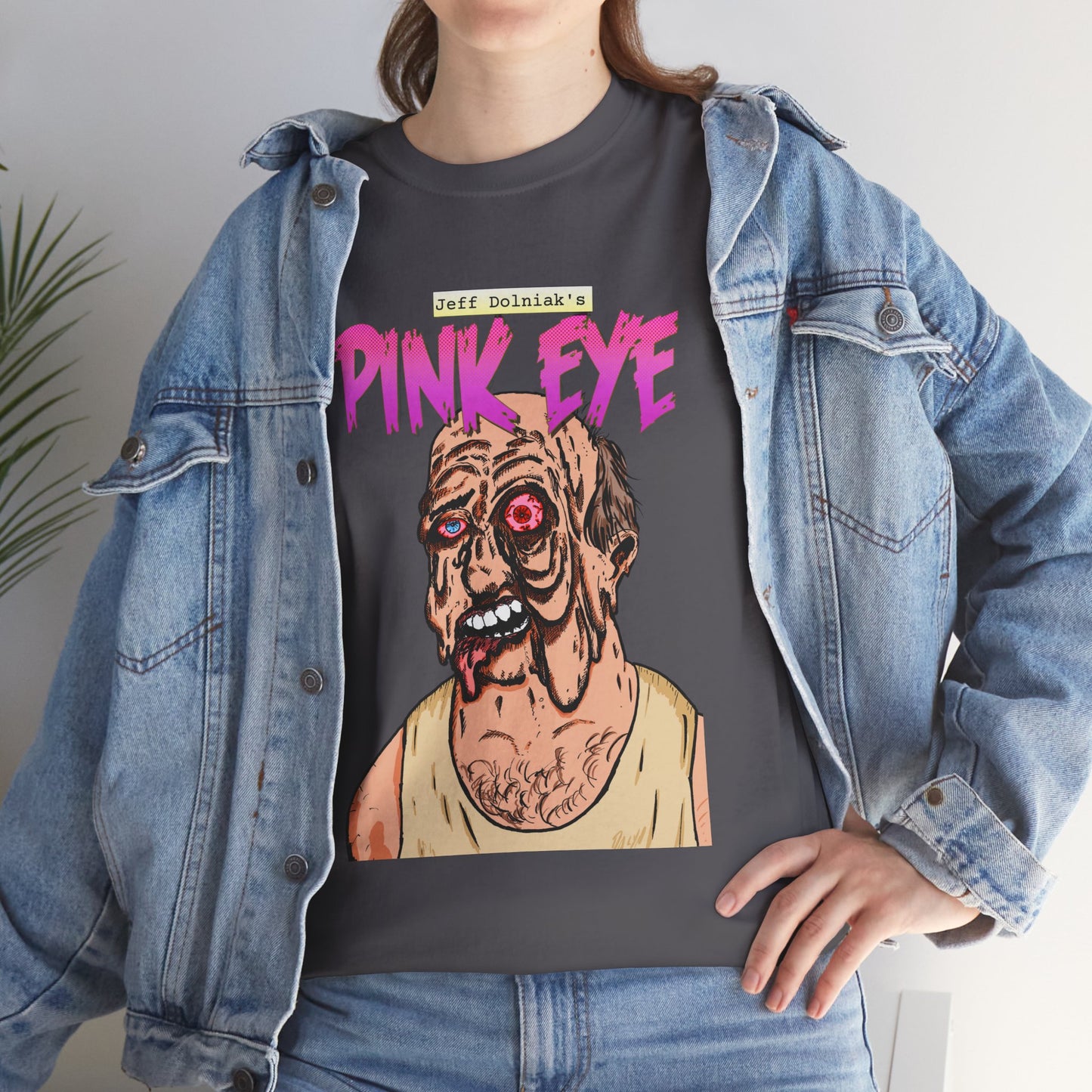 Pink Eye - Body Horror Illustration T-Shirt